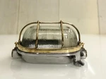Marine Design Bulkhead Light Aluminium Brass Nautical Ceiling Wall Mount Fixture. Fixed Price $95.00.