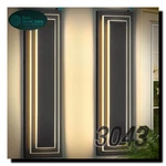 Zsmaiku 23.6 Dusk To Dawn Exterior Lighting ,black Modern Outdoor Wall Lights. Fixed Price $61.00.