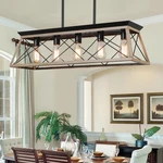 Xipuda Farmhouse Chandeliers For Dining Room Rustic Kitchen Island Light Fixture. Fixed Price $149.89.