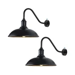Outdoor Barn Light Fixtures - 18" Diameter Dusk To Dawn Exterior Farmhouse Li.... Fixed Price $381.03.