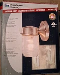 Hardware House Outdoor Light 7.5"H 4.5"W Satin Nickel 54-4692. Fixed Price $15.00.