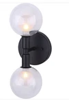 Canarm Lighting IWF346B02BK9 Madison 5 Inch Black Wall. Fixed Price $39.99.