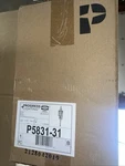 Progress Lighting Brassguard Lantern Outdoor Black 28.50" X 7". Fixed Price $80.00.
