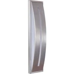 Craftmade Z9402-SA-LED Luna 17 Inch Satin Aluminum Outdoor Wall Mount, Small. Fixed Price $62.43.