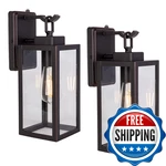 Lit-path Dusk To Dawn Outdoor Wall Lantern Sconce As Porch Lighting. Fixed Price $66.45.