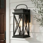 Quoizel Saint Elias 1-LIGHT 14.25 Black Hardwired Outdoor Wall 4145440. Fixed Price $39.58.