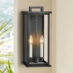 Hinkley Weymouth 18 1/4" High Black Outdoor Wall Light. Fixed Price $349.00.