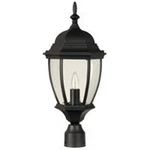 Craftmade Z285-TB Bent Glass Post Light Accessories Textured Black. Fixed Price $67.68.