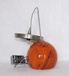 Besa Lighting 1XP-5658HB-SN 12V Palla Pendant Habanero Sat Nickel Disc Glass. Fixed Price $75.00.