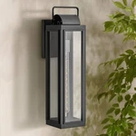 Hinkley Sag Harbor 21 1/4" High Black Outdoor Wall Light. Fixed Price $389.00.