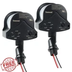 Treewell 2X Pir Motion Sensor Floodlight Black Ul Listed. Fixed Price $40.99.