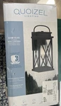 Quoizel 4145440 14.25" Saint Elias 1-LIGHT Outdoor Wall Lantern Black. Fixed Price $34.99.