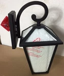 Luminzone Outdoor Light Fixture Wall Mount, Waterproof Exterior Lantern. Fixed Price $89.99.