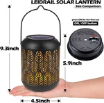2 Pack Solar Wall Lantern Lights Outdoor Waterproof Sun Powered. Fixed Price $35.30.