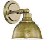 Craftmade 35901-LB, Timarron Wall Sconce Lighting, Light, Legacy Brass. Fixed Price $60.46.