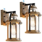 Okeli Dusk To Dawn Outdoor Wall Lights, Waterproof Lighting Fixtures Rustic F.... Fixed Price $179.99.