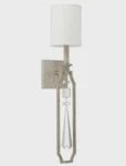Capital Lighting 627811-684 25" Serena Indoor Wall Sconce Crystal Fixture. Fixed Price $110.00.