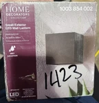 Wall Lantern Outdoor Sconce Weather Resistant Aluminum Sand Black. Fixed Price $32.00.