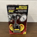 Regent 240-DEGREE Bronze Motion Activated MS245R Outdoor Security Flood Light. Fixed Price $19.95.
