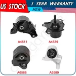 4X Engine Motor & Transmission Mount For Honda Civic 01-05 L4 1.7L Manual. Fixed Price $55.84.