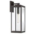 Quoizel Westover Modern Industrial Outdoor Wall Sconce, 1-LIGHT, WVR8407WT. Fixed Price $72.46.