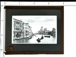 Antique Magic Lantern Glass Photo Slide, Grand Canal Venice Italy. Fixed Price $40.00.