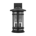 Capital Lighting 935521 Black Mission Hills 2-LIGHT 17"H Outdoor Wall Sconce. Fixed Price $188.76.