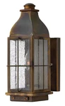 Hinkley 2040SN Bingham Outdoor Wall Light Sienna Finish. Fixed Price $399.00.