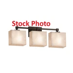 Justice Design CLD-8423-55-DBRZ Clouds Light 24" Dark Bronze Vanity. Fixed Price $299.99.