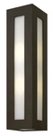 Hinkley 2195BZ Dorian 2-LIGHT Outdoor Wall Bronze Finish. Fixed Price $649.00.
