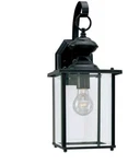 Sea Gull Lighting 8458-12 Jamestowne 1-LIGHT Outdoor Wall Lantern Black. Fixed Price $70.00.