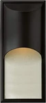 Hinkley Lighting 1834SK Cascade Outdoor Medium Wall Satin Black. Fixed Price $210.00.