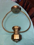 Vtg Thomas Industries Brass Light Wall Ceiling Sconce Fixture Deco Regency Usa. Fixed Price $60.00.
