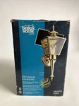 Design House Solid Brass Glass 502021 Outdoor Lighting Wall Sconce. Fixed Price $39.99.