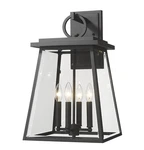Z-lite 521B Broughton 4 Light 21" Tall Marine Grade Wall Sconce Black. Fixed Price $452.20.