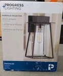 Progress Lighting Raineville 1-LIGHT 12 In. Matte Black Outdoor Wall Lantern New. Fixed Price $55.00.