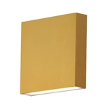ET2 Lighting Brik 2LT 6.25" Led Outdoor Wall Mount, Brass E23214-NAB. Fixed Price $122.40.