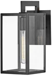 Hinkley Max 13 1/4" High Black Outdoor Wall Light. Fixed Price $279.00.