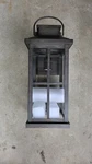 Progress Lighting Williamston Bronze Outdoor Wall Lantern, Traditional 18". Fixed Price $90.00.