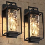 Beslowe 2-PACK Modern Outdoor Wall Lights With Led Bulbs, 15 Ext. Fixed Price $116.98.