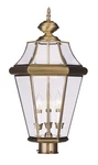 Livex Lighting 2364-01 Georgetown Post Accessories Antique Brass. Fixed Price $509.96.