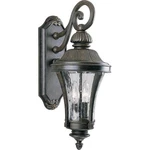 Outdoor Light - 2 New Traditional Style 8 Inches Wide By 19.63. Fixed Price $368.42.