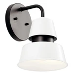 Kichler 59001WH Lozano Light 10" Outdoor White Wall Sconce - Dark Sky Apporved. Fixed Price $53.65.