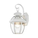 Livex Lighting 2051-03 Monterey Outdoor White Finish Solid Brass Wall. Fixed Price $92.59.