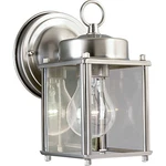 Progress Lighting P5607 Signature 1 Outdoor Wall Sconce - Nickel. Fixed Price $35.06.