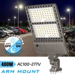 400W Led Shoebox Pole Commercial Street Parking Lot Lighting Dusk To Dawn. Fixed Price $220.31.