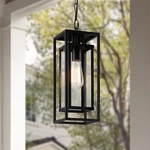 Mirrea 14" Outdoor Pendant Lights For Front Porch Hanging Lamps House Out.... Fixed Price $83.28.