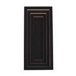 Kalco 401921 Chrysler 20" Tall Led Wall Sconce - Black. Fixed Price $1120.00.