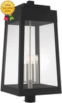 Lighting 20862-04 Oslo Four Outdoor Post Top Lantern Black Finish. Fixed Price $400.94.