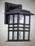 Kichler Beacon Square 12 In. 1-LIGHT Textured Black Outdoor Hardwired Lantern. Fixed Price $104.45.